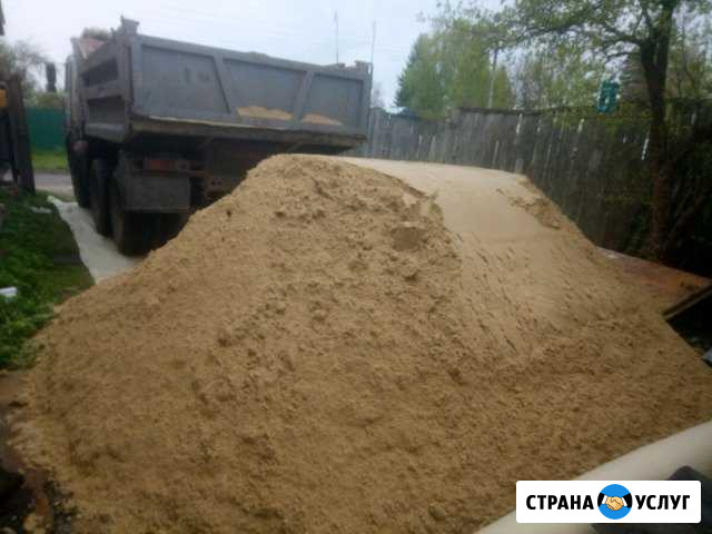 Доставка песка,щебня Козельск - изображение 1