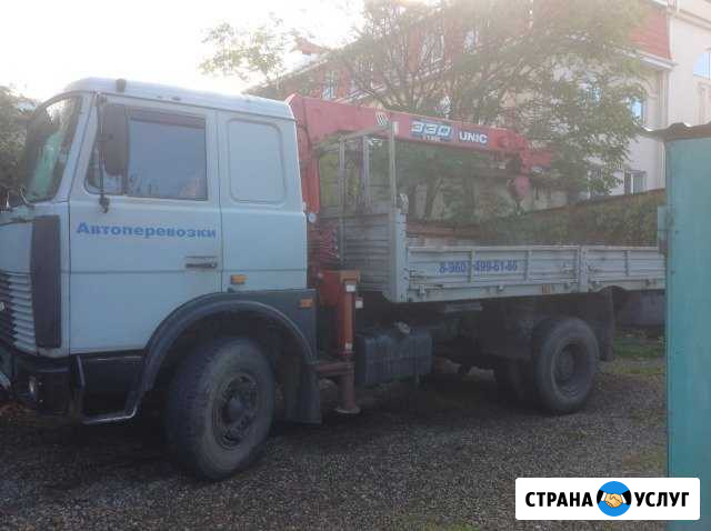Кран манипулятор -доставка грузов и эвакуация авто Майкоп - изображение 1