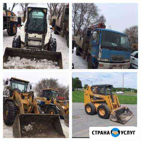 Воровайка погрузчик и Bobcat на аренду Красноярск