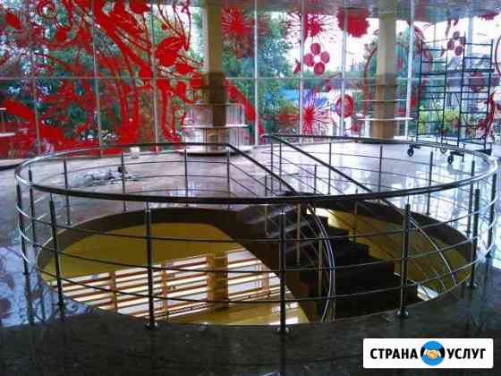 Лестничное ограждения из нержавеющей стали Минеральные Воды
