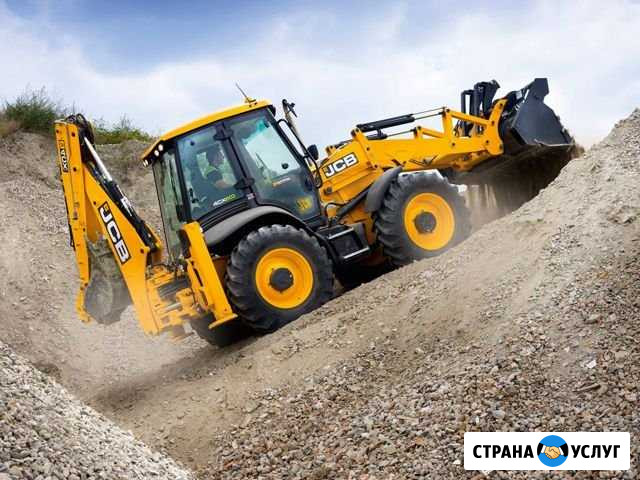 Аренда экскаватора погрузчика JCB 4CX,есть.самосва Апрелевка - изображение 1
