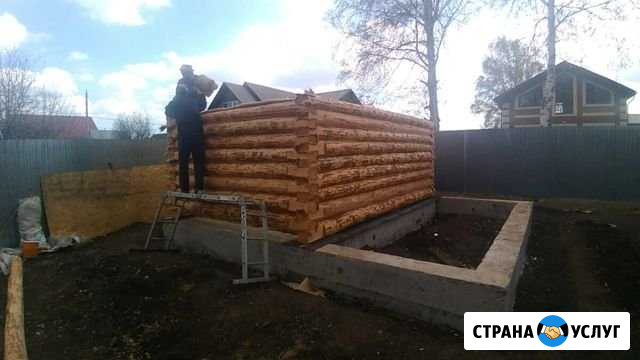 Срубы сборка бригада строителей Уфа - изображение 1