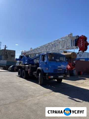 Услуги(аренда) Автокрана 37 метров Калининград - изображение 1