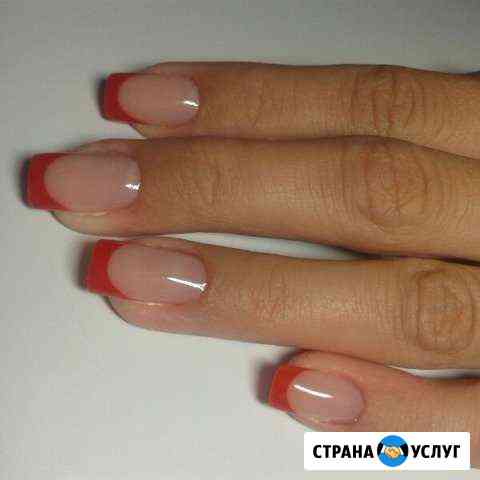 Наращивание ногтей, покрытие гель-лаком Екатеринбург