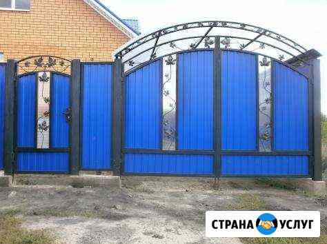 Заборы, навесы, кровля. (под ключ.) Симферополь