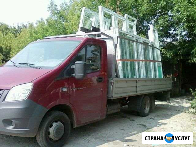 Газель с пирамидой для перевозки окон Челябинск - изображение 1