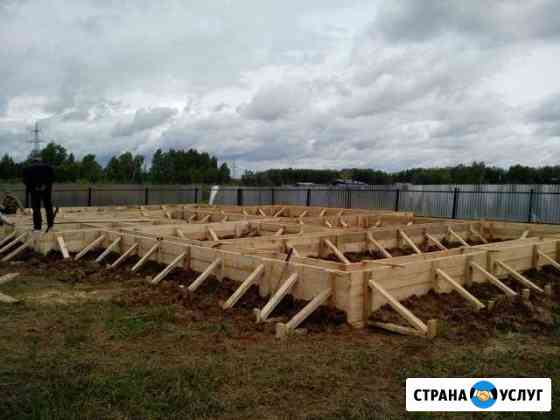 Ленточный фундамент Обухово