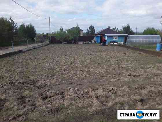 Вспашка земли мотоблоком Казань
