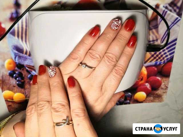 Наращивание, покрытие гель лак с укреплением Брянск - изображение 1