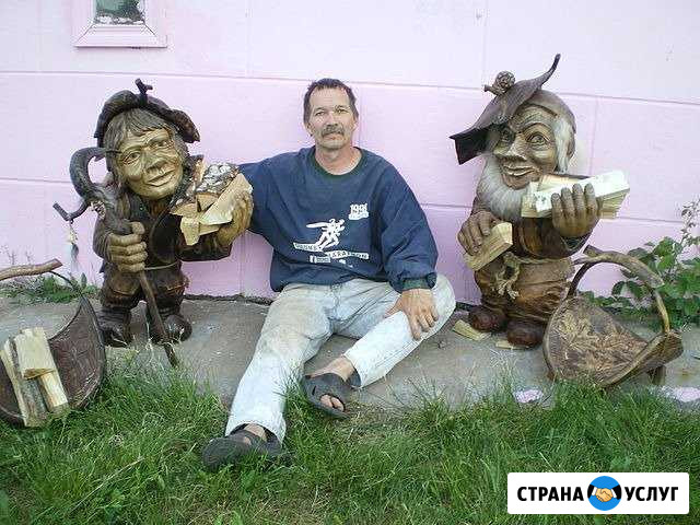 Выполняю скульптуры и изделия из дерева Набережные Челны - изображение 1
