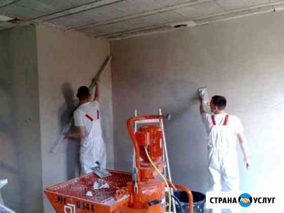 Механизированная штукатурка стен Москва