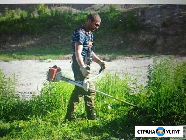 Скос травы и крупных кустарников Златоуст - изображение 1