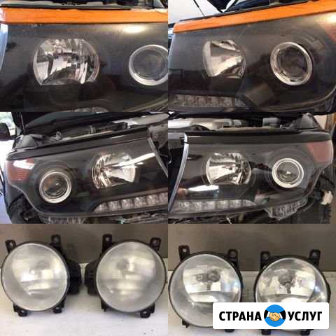Полировка фар автомобиля Карачаевск - изображение 1
