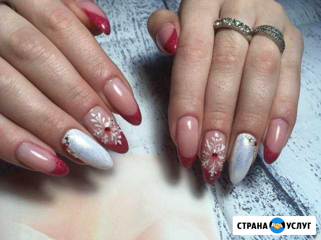 Маникюр, наращивание, гель-лак Горняцкий - изображение 1