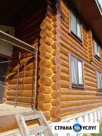 Шлифовка, тёплый шов срубов, домов, бань, беседок Барнаул
