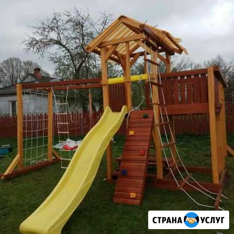 Сборка детской площадки Москва - изображение 1