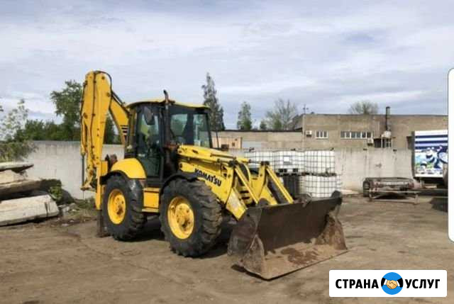 Услуги экскаватор погрузчик Ижевск - изображение 1