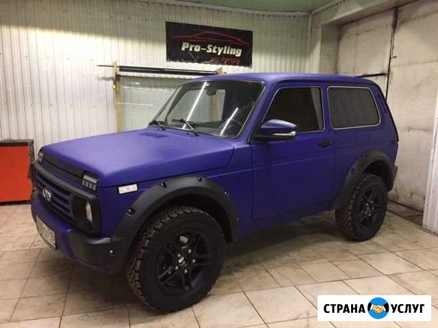 Тонировка авто,Тонировка фар,Автовинил,Хамелеон Казань - изображение 1