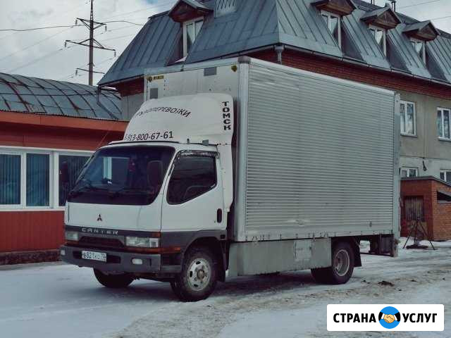 Грузоперевозки 3т 22м3 аппарель.тепло 4.3*2.1*2.46 Томск - изображение 1