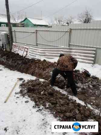 Земляные работы. Водопровод. Канализация. Прокол п Уварово