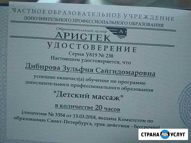 Массаж Синявино - изображение 1