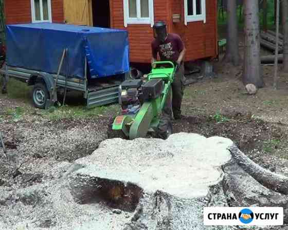 Корчевание пней, удаление пней Брянск