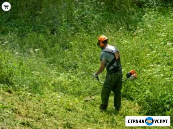 Покос травы Владикавказ