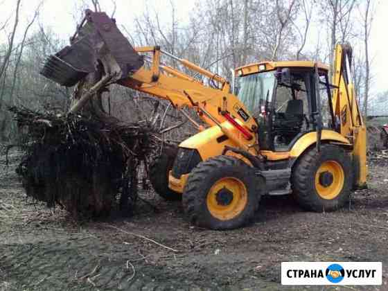 Услуги экскаватор погрузчик,фронтальный погрузчик Ижевск