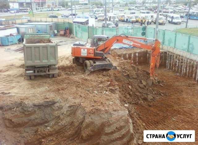Аренда экскаватора Hitachi 210, ковш 1 м3 Воронеж - изображение 1