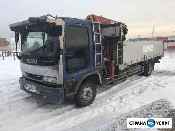 Манипулятор самопогрузчик 5 тн город-межгород Магнитогорск