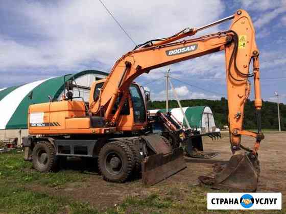 Услуги экскаватора, погрузчика Альметьевск