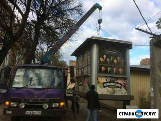 Услуги автокрана манипулятора. сам вожу гружу Казань