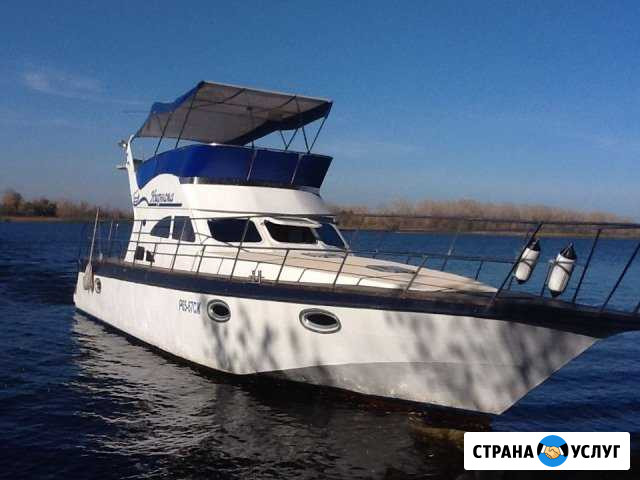 Аренда моторной яхты (катера) 16 метров Саратов - изображение 1
