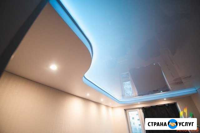 Натяжные потолки. Быстро. Качественно. Чисто Мурманск - изображение 1