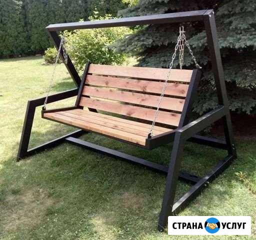 Изготовлю садовые качели Енисейск - изображение 1