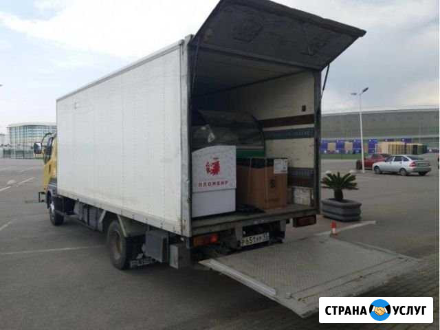 Грузоперевозки 5 тонн Аппарель Перевозки Грузчики Новосибирск - изображение 1