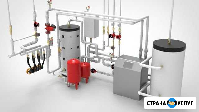 Монтаж систем отопления, водоснабжения,сантехники Усть-Кут - изображение 1