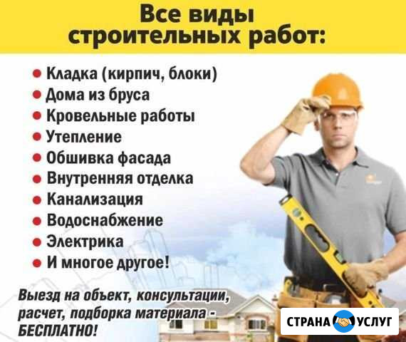 Любые услуги по строительству Вязники - изображение 1