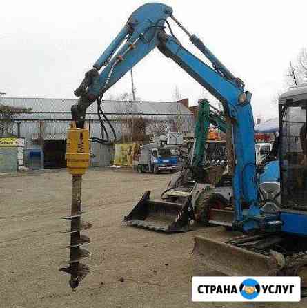 Услуги экскаватора и гидробура Похвистнево
