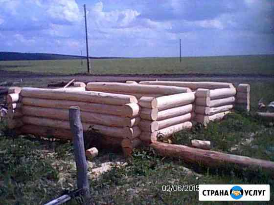 Сборка срубовых бань, домов Самара