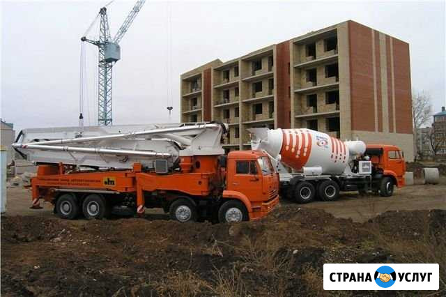 Бетононасос Автобетононасос Казань - изображение 1