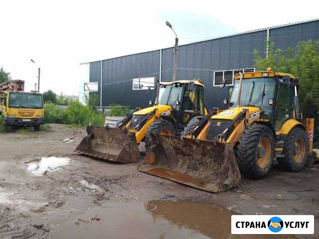 Экскаватор-погрузчик jcb-4cx гидромолот.ямобур Ворсма - изображение 1