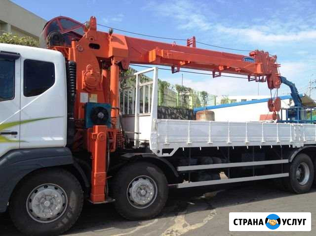 Аренда услуги манипулятора 10 тонн стела 30м Екатеринбург - изображение 1