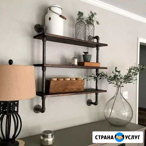 Полка в стиле Loft Бор - изображение 1