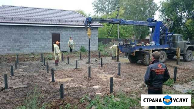 Фундамент свайный винтовой Нижний Тагил - изображение 1