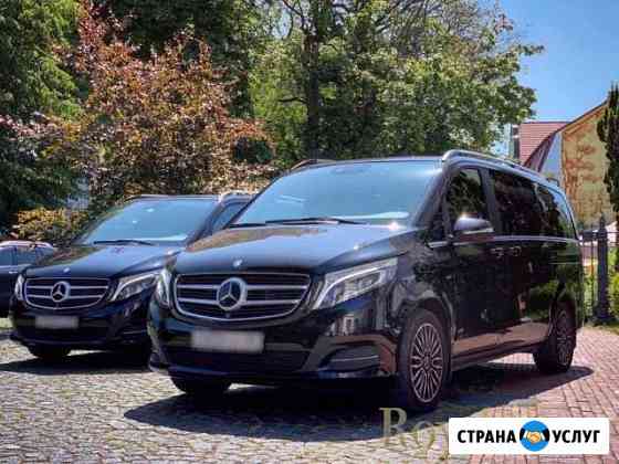 Аренда авто Mercedes Benz V-class с водителем Калининград