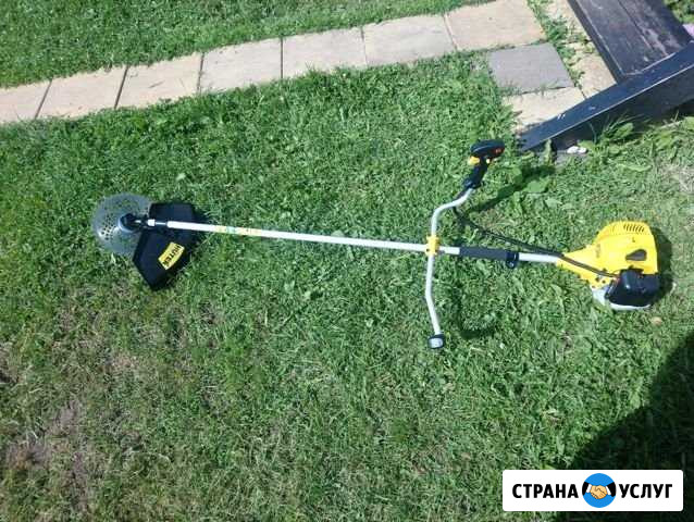 Скос травы триммером Хотьково - изображение 1