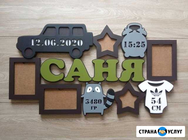 Фоторамка с метриками Абакан - изображение 1
