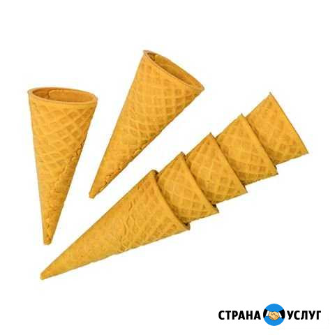 Вафельный-сахарный рожок для мороженого H-110 Оренбург - изображение 1