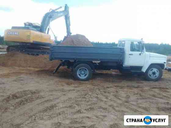 Продам песок, пгс, щебень, помёт, навоз, торф, гор Сыктывкар